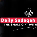 Daily sadaqah donations​